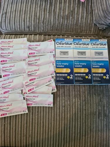 Mommed ovulation test 6 - +,
