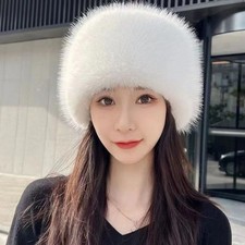 Ladies Casual Plush Dome Hat