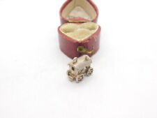 Sterling Silver Little Roma Caravan Charm Pendant Vintage c1970