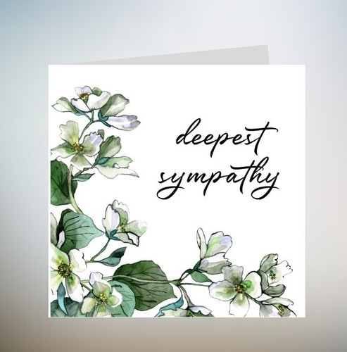 Sorry for your loss card - , |