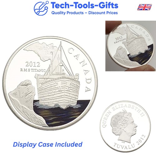 1912 titanic silver coin - titanic,