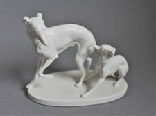 Porcelain Figure Greyhounds