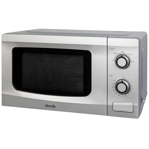 Abode silver microwave - abode,