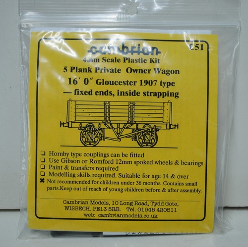 Cambrian models 4mm em p4 - ,