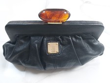 Oushka London Black Leather