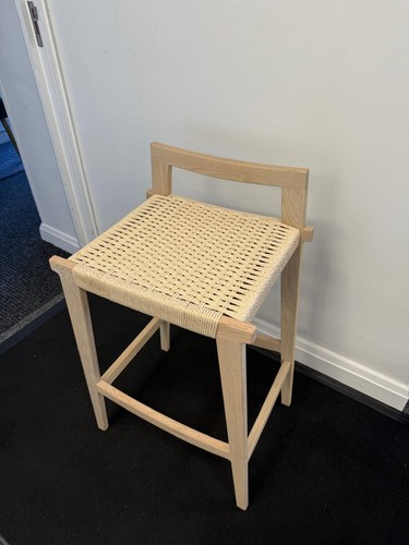 Rattan woven stool - -, uk