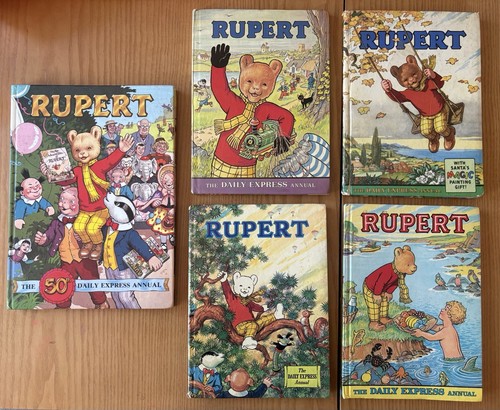 Rupert bear annual bundle - bear, 5