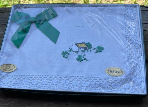 Vtg irish linen cotton country - irish,