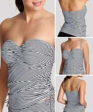 Panache Swim Tankini Anya Stripe Bandeau Tankini SW0891