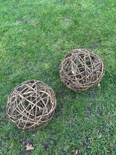 Wooden Ball Rustic  Garden