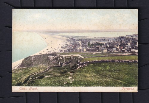 Printed postcard chesil beach - printed,