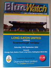 Long Eaton United v Scarborough Athletic 12th September 2009