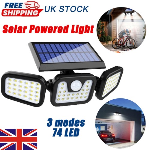 Led solar powered pir - led,