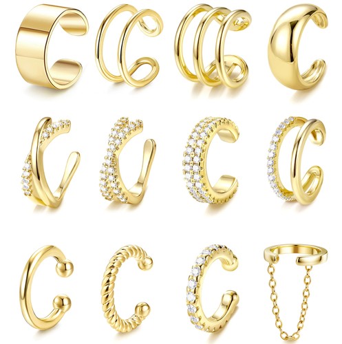12pcs ear cuffs non - 12pcs,