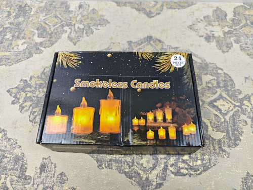 Battery tea lights candles - candles,, 24