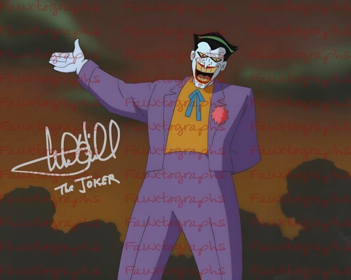 Mark hamill signed - hamill, joker