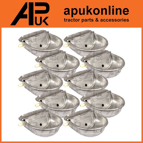 10x stainless water trough - 10x,
