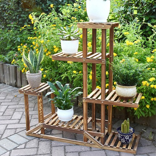 Ladders flower plant pots - ladders,