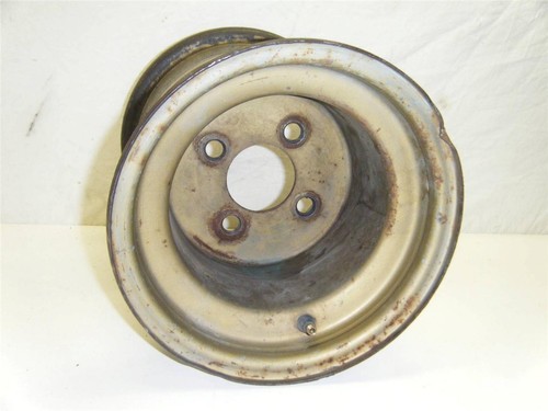 Front gold wheel tire rim - gold,