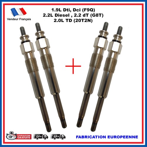 Glow plug for - 4, 25