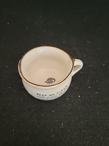 Vintage miniature chamber pot - vintage,