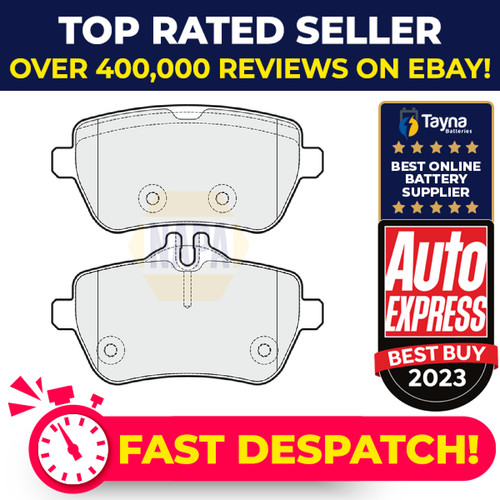 Brake pads set fits - brake,