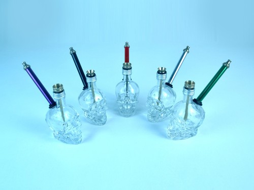 Skull bubbler pipe crystal - skull,