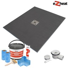 Wet Room Shower Tray Kit with