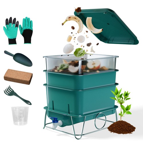 15l worm farm - worm, composting