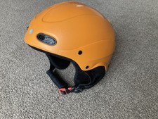 ski / snowboard helmet RED (Burton) BUZZCAP Youth, Orange