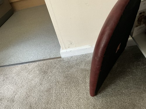 Leather cushion seat pad - leather,