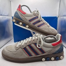 Adidas Spezial 5 Plug Handball Grey Blue R Men's UK 8 - 2011 - V22786 - Rare