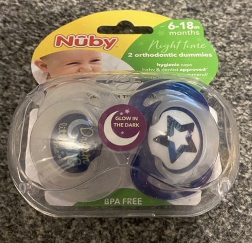 Nuby dummies 18m orthodontic - nuby,