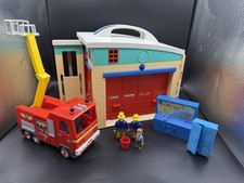 Fireman Sam Electronic Pontypandy Fire Station Playset, Fire Engine & Figures