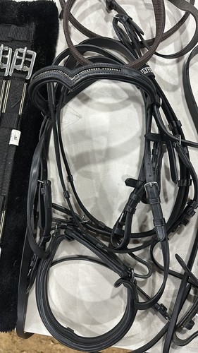 Kieffer black pony bridle - pony,