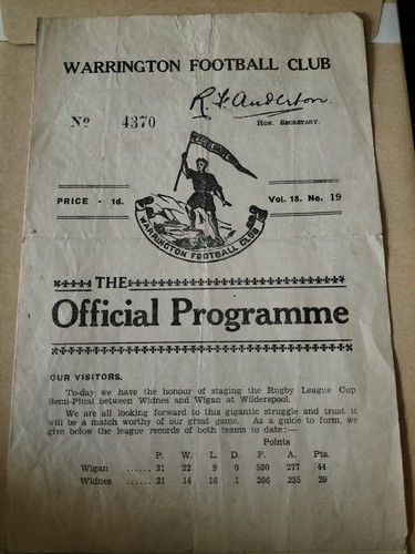 Rare vintage 1937 rugby - vintage,