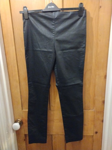 Women black wax look - women's,