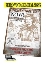 WW2 Repro Poster Metal Sign