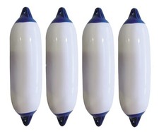 4 X MAJONI WHITE/BLUE BOAT