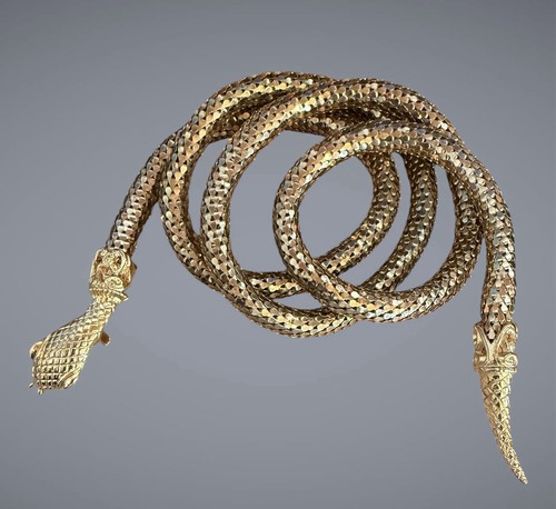 Vintage mesh gold tone - mesh,