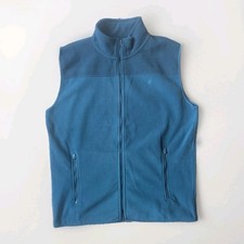 JAMES PRINGLE TEAL FLEECE GILET Body Warmer Jacket Coat Mens Womens Size Large