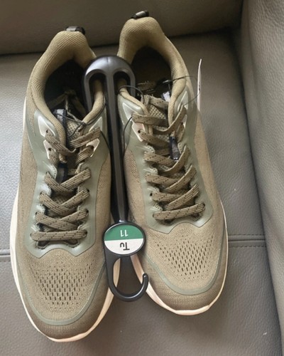 Men khaki knitted - khaki, hiker