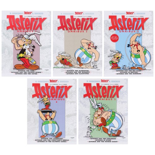 Asterix omnibus books - 5,