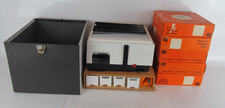 Braun Nornberg Paximat 1000 Electric Vintage Projector With Case & 5 Mags