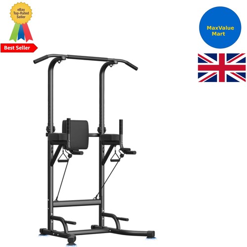 Power tower dip station pull - dip,