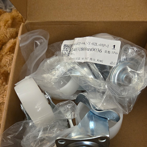 Industrial swivel plate caster - plate,