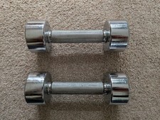 Adjustable chrome Dumbbells 2kg Or 1.3kg