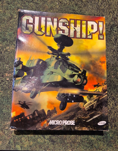 Microprose gunship cd rom - microprose, pc