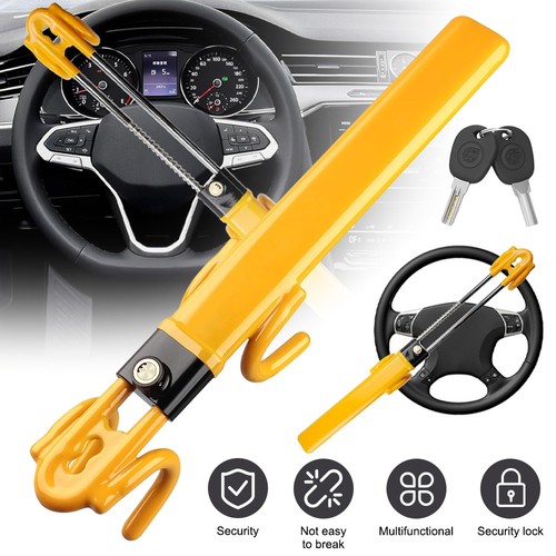 Car steering wheel lock - car, heavy