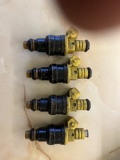 Ford Cosworth Yellow Standard Injectors x4 also fit Lancia Delta Porsche Turbo